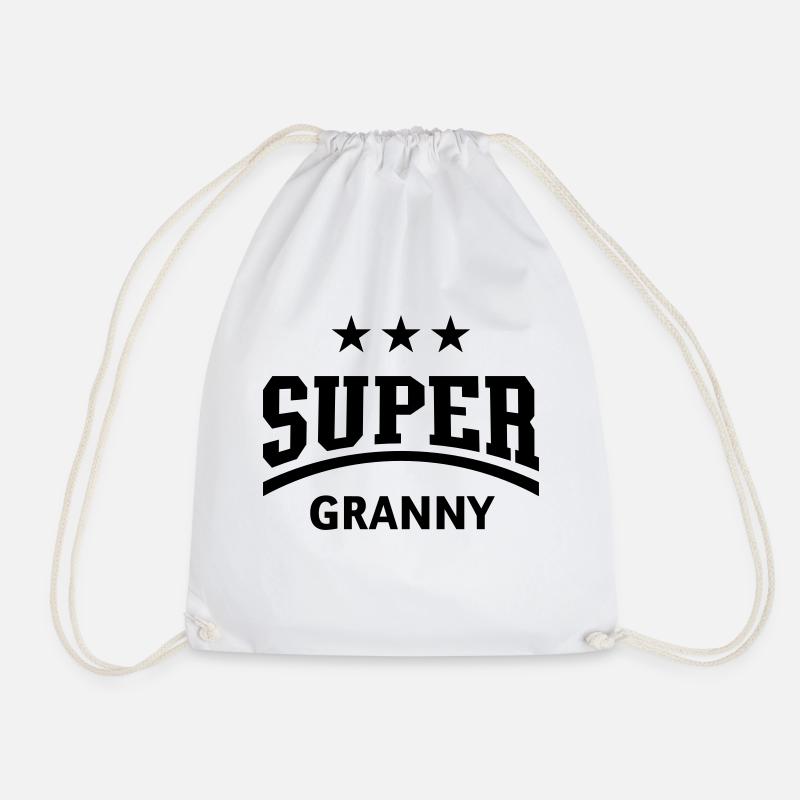 Super Granny - Turnbeutel - Weiß