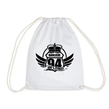 COMMUTER 94 - Drawstring Bag - white - Front