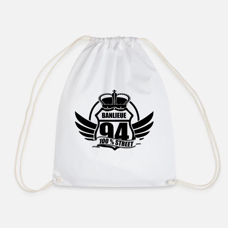 COMMUTER 94 - Drawstring Bag - white