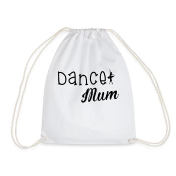 Dance Mum - Drawstring Bag - white - Front