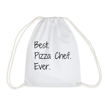 pizza / pizzaiolo / chef / italie / pizzaiola - Sac de sport léger - blanc - Devant