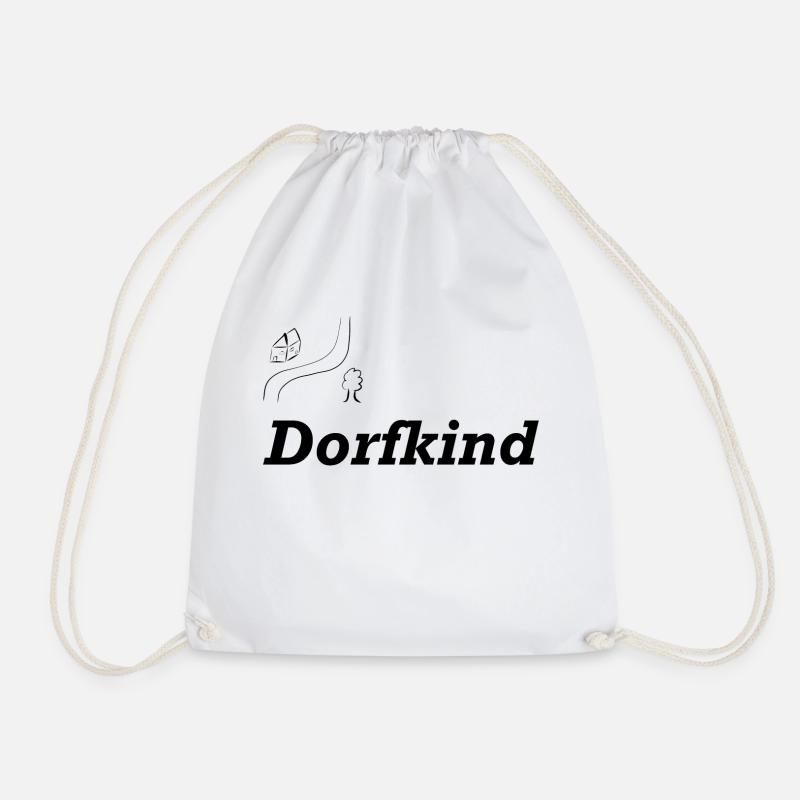 Dorfkind - Turnbeutel - Weiß