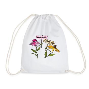chapeau de soleil - Sac de sport léger - blanc - Devant