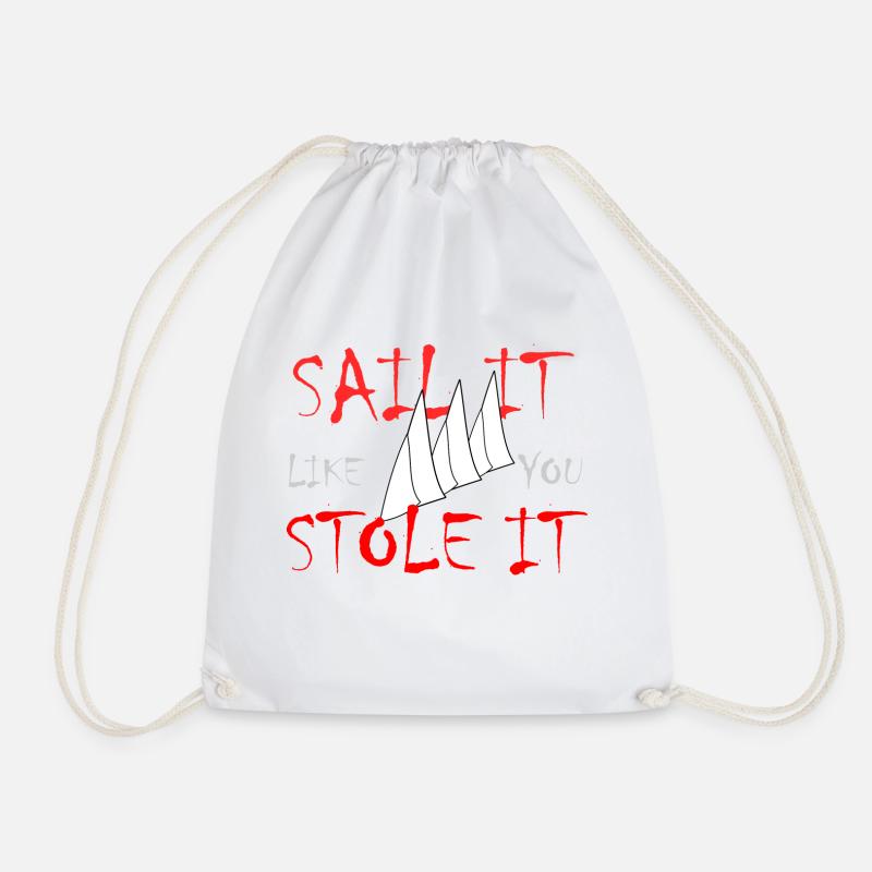 Naviguez comme vous l’avez volé - Sac de sport léger - blanc