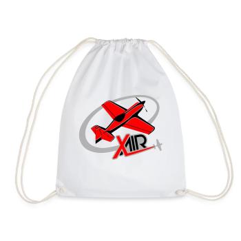 XtremeAir Aerobatic Flight - Drawstring Bag - white - Front