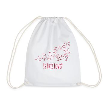 L’amour est-il cet amour ? Ocytocine Nerd Geek - Sac de sport léger - blanc - Devant