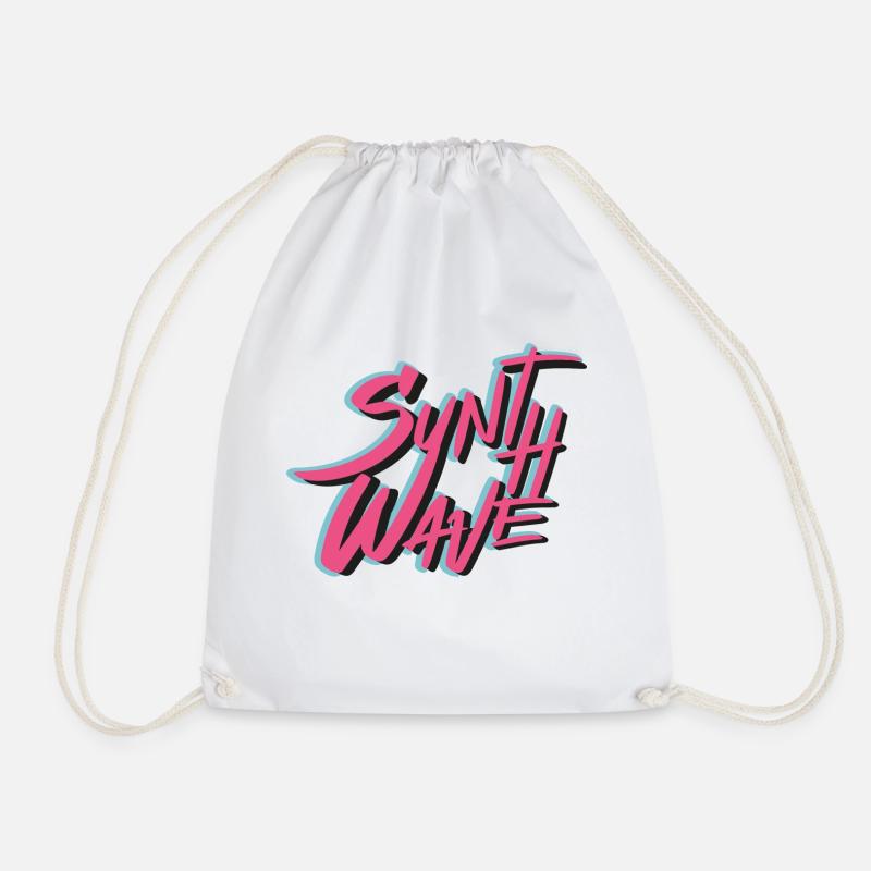 Synthwave - Sac de sport léger - blanc
