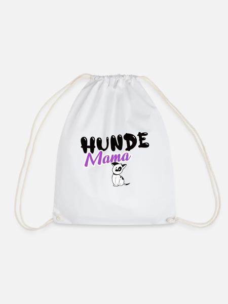 Hunde Mama - Turnbeutel - Weiß