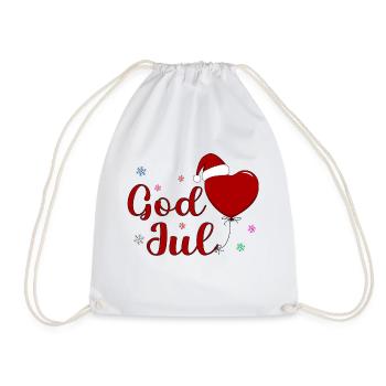 Dieu Joul Fête de Noël - Sac de sport léger - blanc - Devant