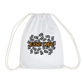 Vie rapide - Sac de sport léger - blanc - Devant