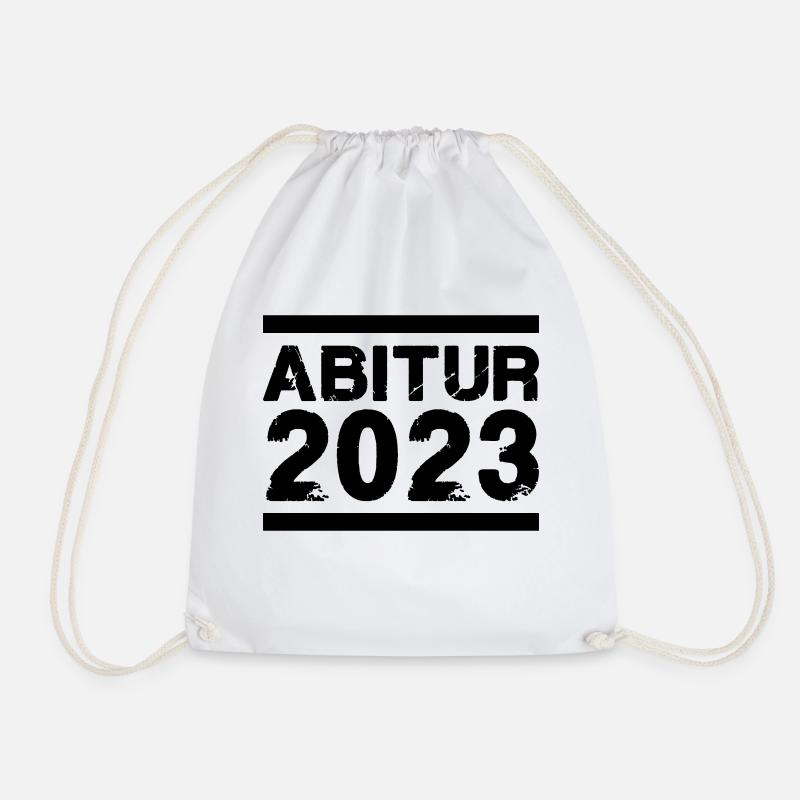 abitur 2023 - Turnbeutel - Weiß