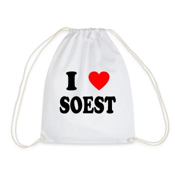 I love Soest - Turnbeutel - Weiß - Vorne