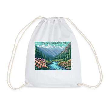Art - Sac de sport léger - blanc - Devant