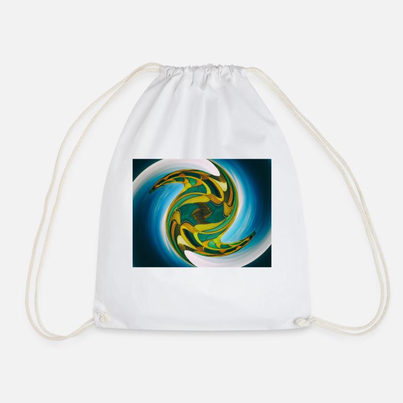Mix - Drawstring Bag - white