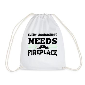 Mason Bingo Hall Tshirts Birthday Present - Drawstring Bag - white - Front