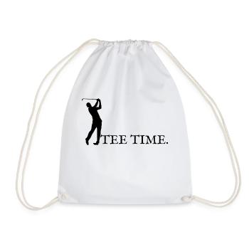 Tee time ! - Sac de sport léger - blanc - Devant