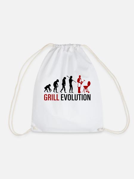 grill evolution - Turnbeutel - Weiß