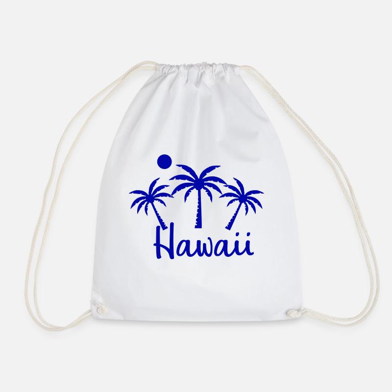 hawaii - Turnbeutel - Weiß