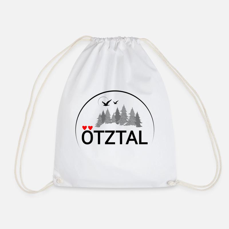 Ötztal Liebe - Turnbeutel - Weiß