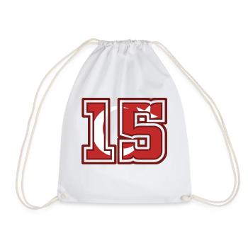 Burdur - Drawstring Bag - white - Front