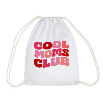 Club des mamans cool - Sac de sport léger - blanc - Devant