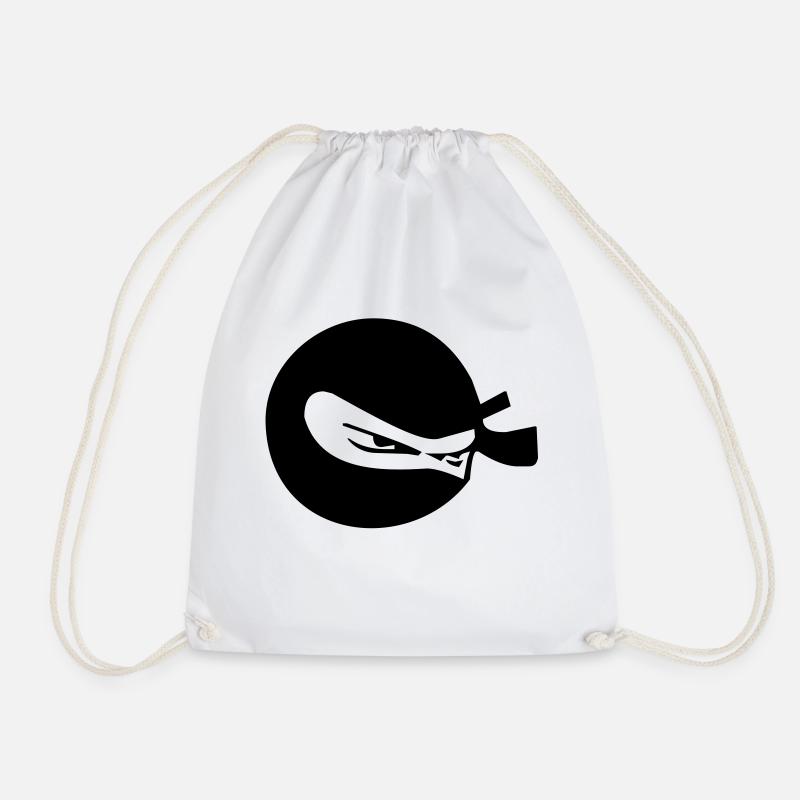 Ninja - Turnbeutel - Weiß