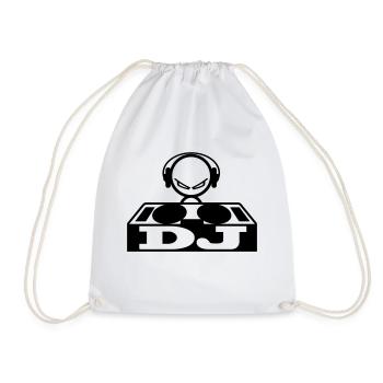 DJ - Sac de sport léger - blanc - Devant