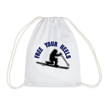 libérer vos talons z3 - Sac de sport léger - blanc - Devant