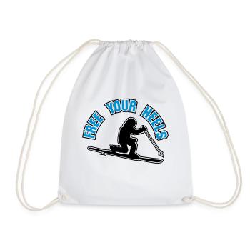 libérer vos talons pour - Sac de sport léger - blanc - Devant