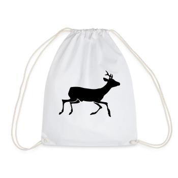 Chevreuil - Sac de sport léger - blanc - Devant