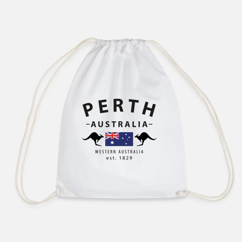 Perth - Drawstring Bag - white