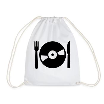 Vinyl - Sac de sport léger - blanc - Devant