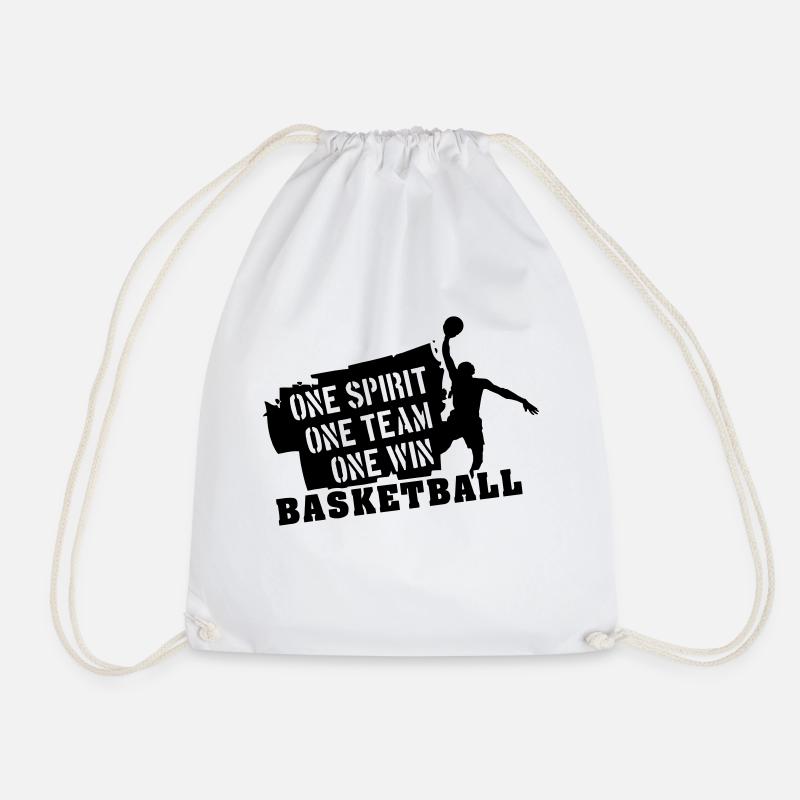 basket_01 - Turnbeutel - Weiß