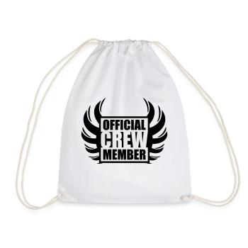 Official Crew Member Design - Sac de sport léger - blanc - Devant