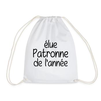 élue Patronne de l'année - Sac de sport léger - blanc - Devant