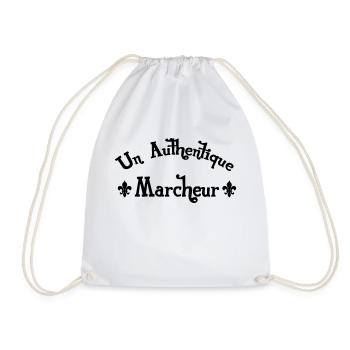 Course à pied / Marche / Marcheur / Running / Run - Sac de sport léger - blanc - Devant