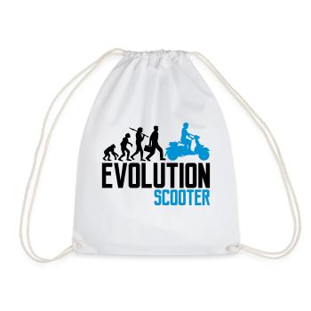 moteur évolution scooter électrique clipart elek - Sac de sport léger - blanc - Devant
