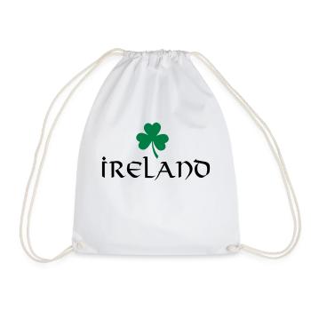 Ireland - St. Patrick's Day - Drawstring Bag - white - Front