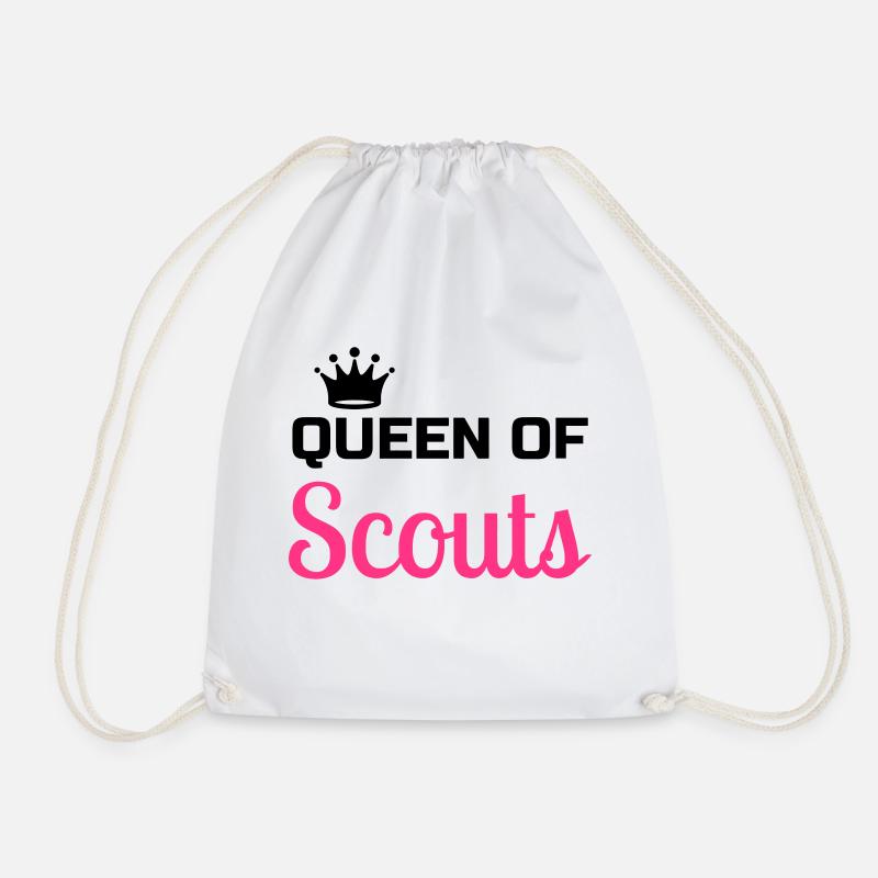 scout / scouting / scoutisme / guide - Sac de sport léger - blanc