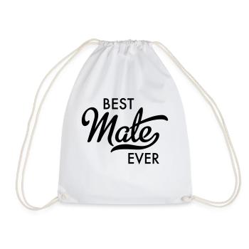 Best Mate ever - Sac de sport léger - blanc - Devant