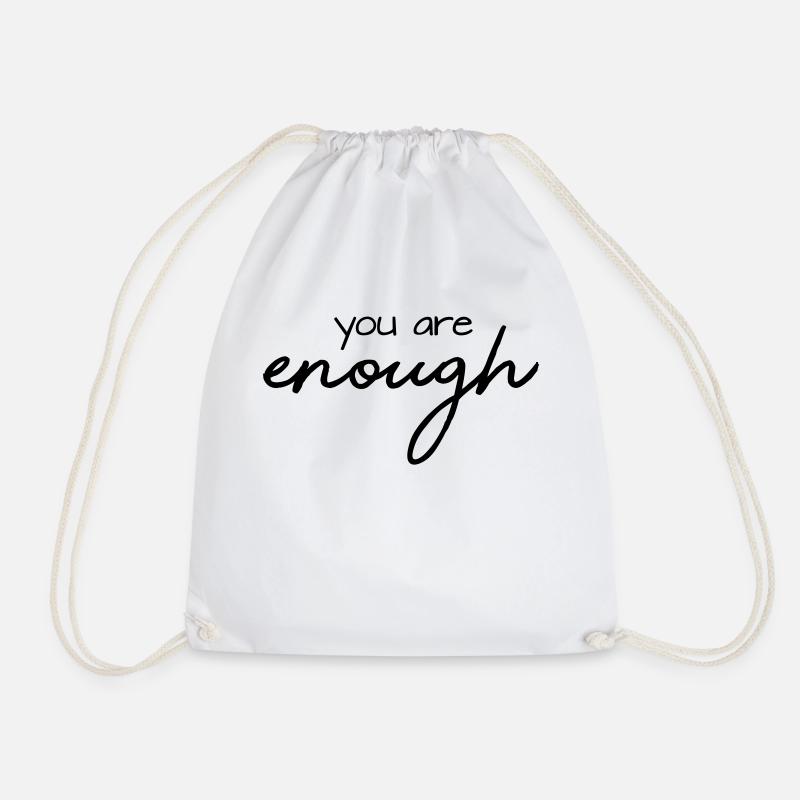 tu es assez - Sac de sport léger - blanc