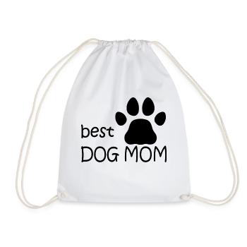 Chien chien - Sac de sport léger - blanc - Devant
