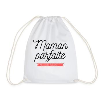 Maman parfaite - Sac de sport léger - blanc - Devant