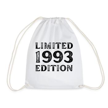 1993 LIMITED EDITION ANNIVERSAIRE METAL FER GRIS - Sac de sport léger - blanc - Devant