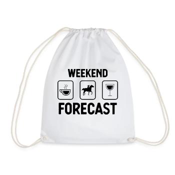 Prévisions du week-end 1 - - Sac de sport léger - blanc - Devant