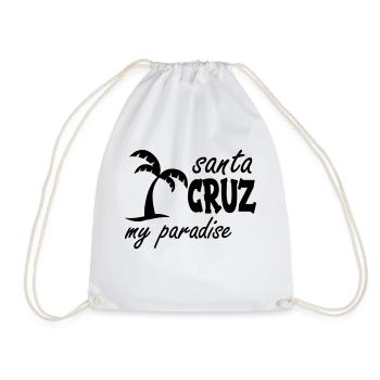 mon Paradis santa cruz - Sac de sport léger - blanc - Devant