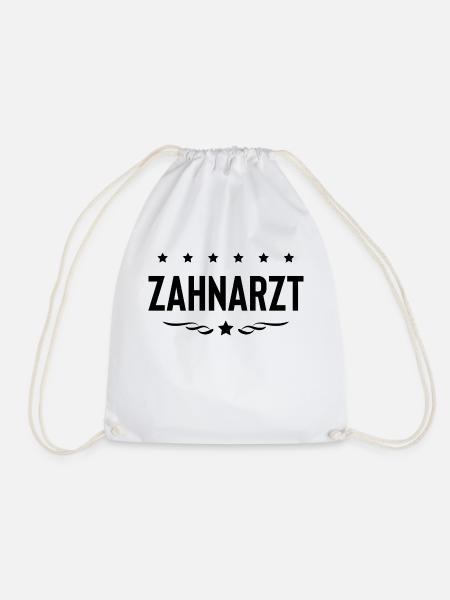 Zahnarzt Beruf - Turnbeutel - Weiß