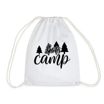7 permet de camper - Sac de sport léger - blanc - Devant