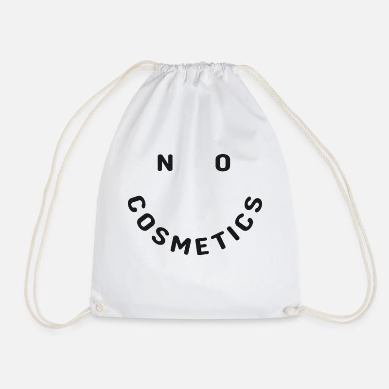 no cosmetics - Turnbeutel - Weiß