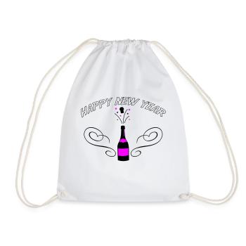 Bonne année ! - Sac de sport léger - blanc - Devant
